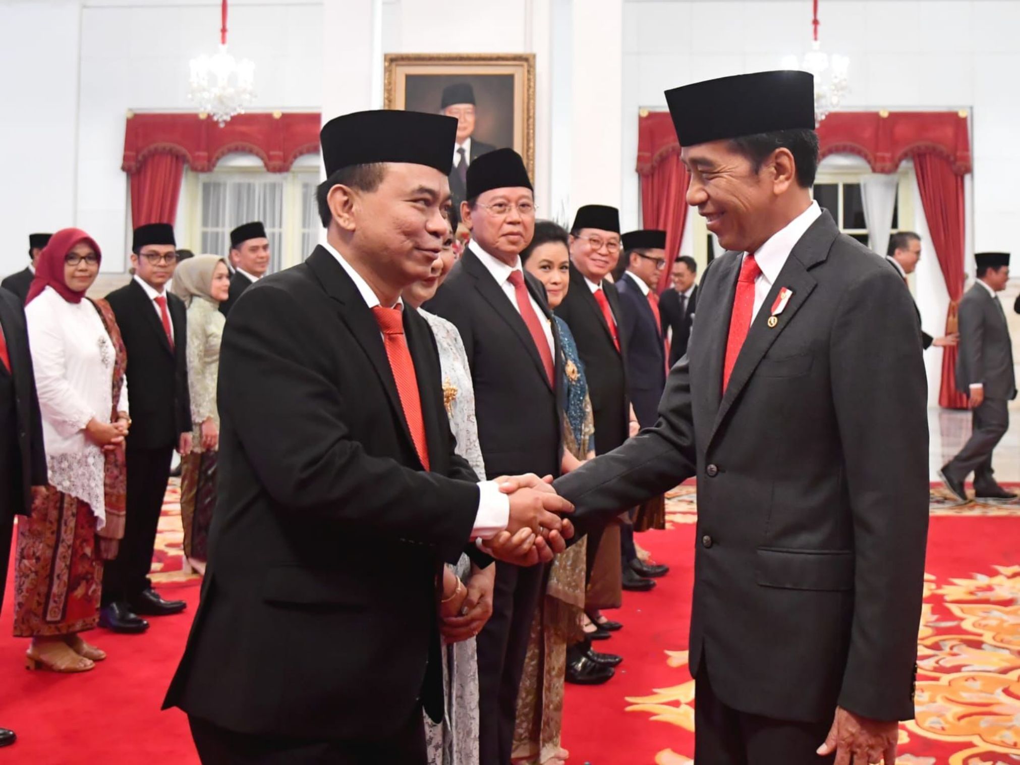 Jokowi Lantik Menkominfo